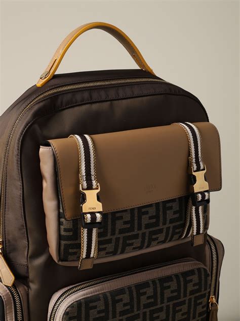 fendi mens backpack|fendi side bag men's.